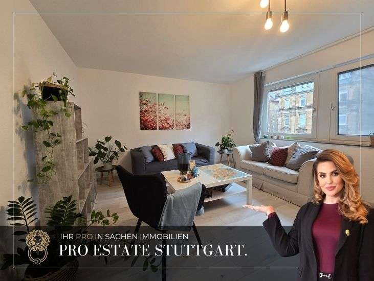 Etagenwohnung Stuttgart Bopser - 2 Zimmer, 51 m&sup2;, 227.500&euro; | Angebot:24756139