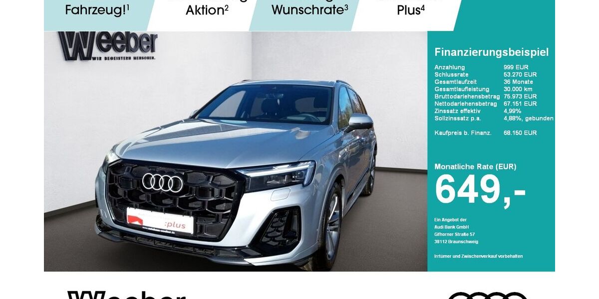 Audi Q7 28.909 km 66.590 &euro; Herrenberg 71083