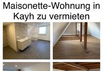 Maisonette-Wohnung in Kayh ab 01.08.25 zu vermieten