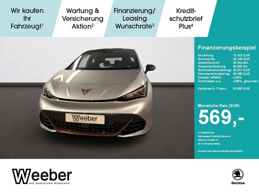 Cupra Born 5.000 km 53.689 € Calw 75365