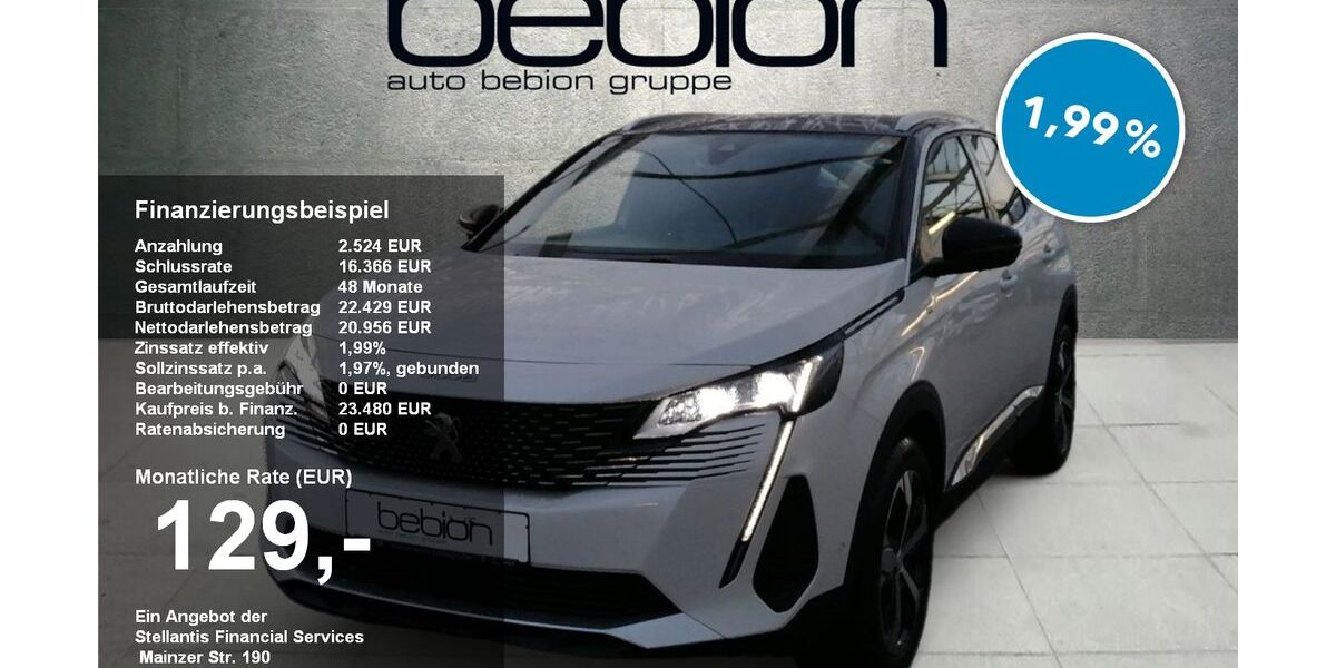 Peugeot 3008 39.600 km 23.480 &euro; Reutlingen 72766