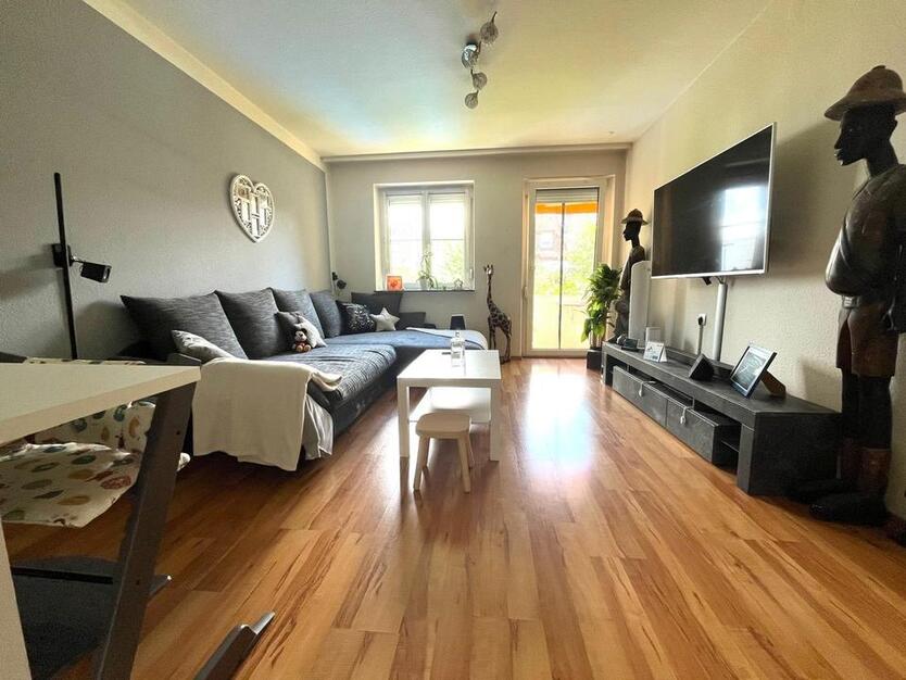 Weststadt: 3-Zimmer-Wohnung mit Gartenanteil