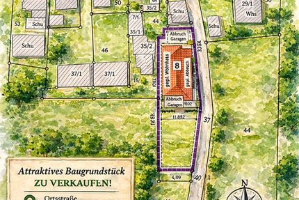 Grundstück Calw Holzbronn - 365.000&euro; | Angebot:26219265