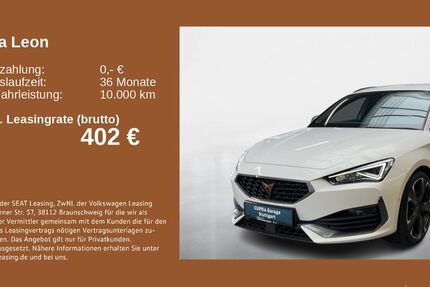 Cupra Leon 56.187 km 25.930 &euro; Stuttgart-Feuerbach 70469