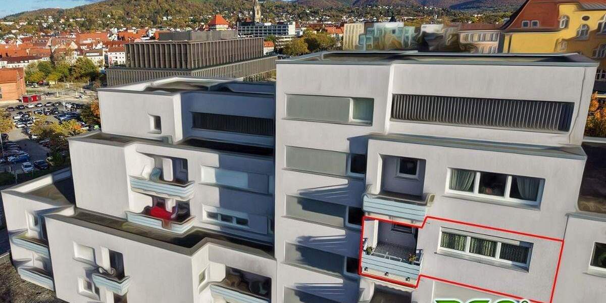 3-Zimmer Wohnung mit Tiefgaragenstellplatz und Balkon 3 zimmer