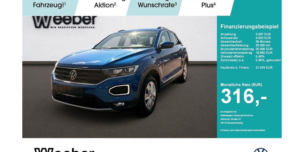 VW T-Roc 57.291 km 21.690 &euro; Calw 75365