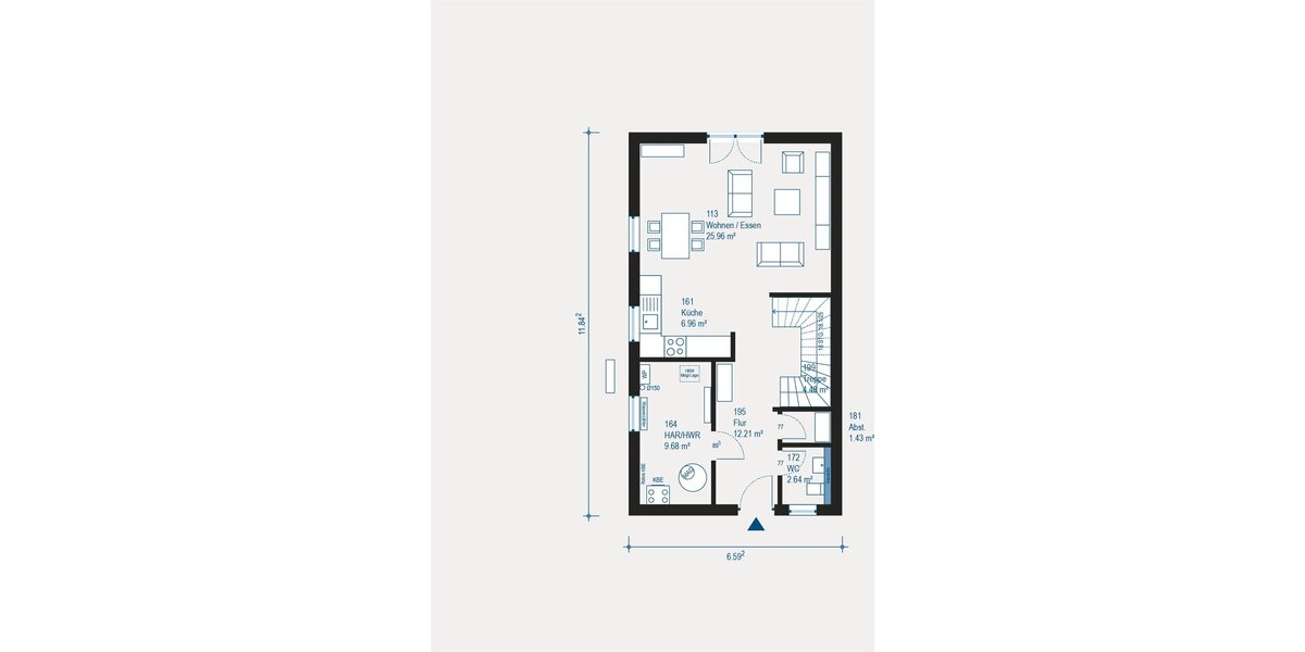 ❤️ Einmalige Gelegenheit in Holzgerlingen: Traumgrundstück mit DHH, Bauplatz & Keller! ?✨ - Doppelhaushälfte Holzgerlingen | Angebot:27452398