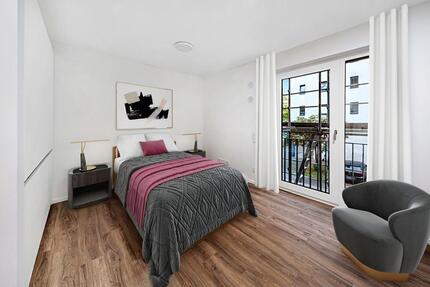 Erstbezug - Möbliertes 1 Zimmer-Apartment mit Einbauküche und Abstellraum - Typ J - Innenhof 1 zimmer