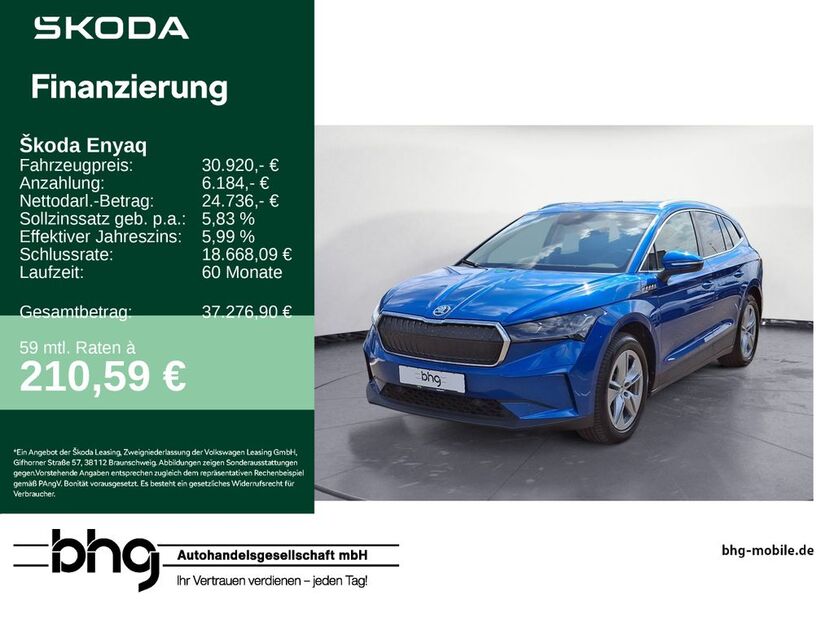Skoda Enyaq 64.053 km 30.420 € Tübingen 72072