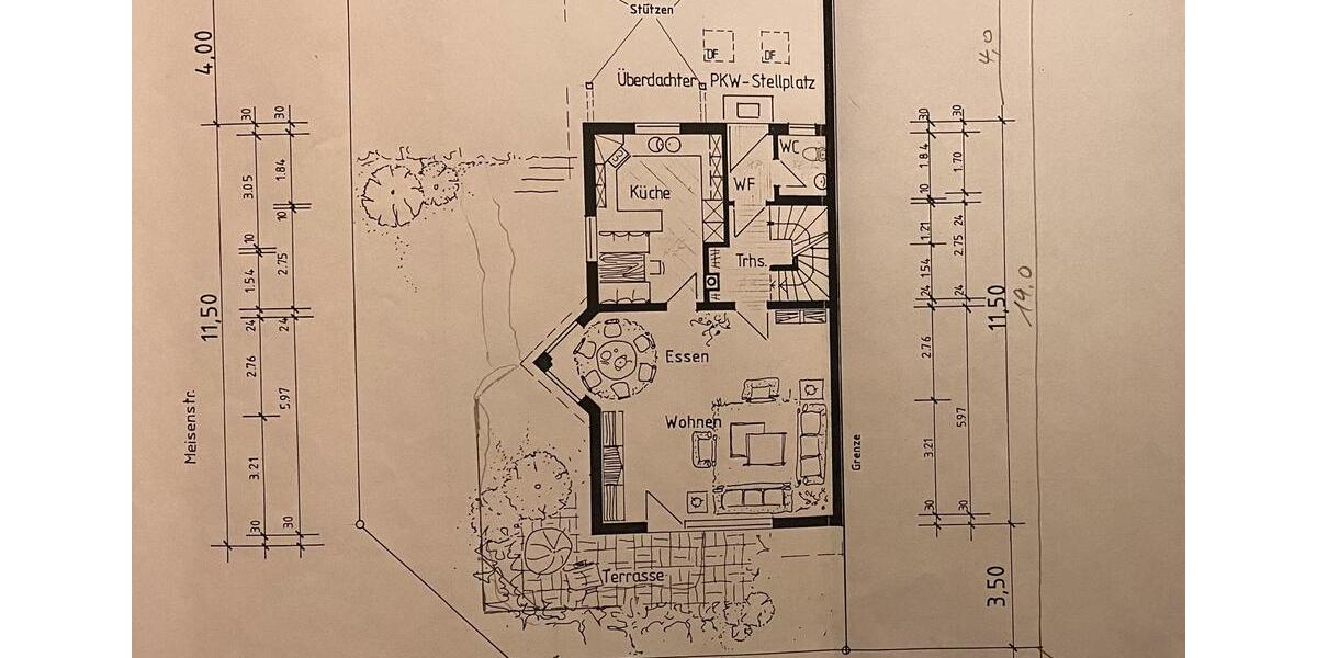 Doppelhaushälfte Hildrizhausen - 2 Zimmer, 160 m&sup2;, 670.000&euro; | Angebot:26136534