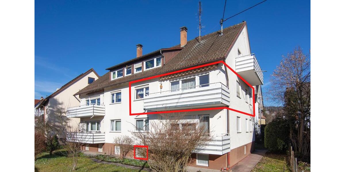 Etagenwohnung Korntal-Münchingen Münchingen - 4 Zimmer, 81 m&sup2;, 290.000&euro; | Angebot:25991037