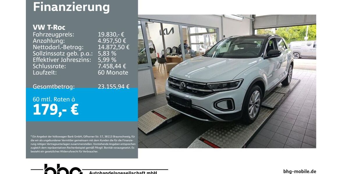 VW T-Roc 44.349 km 19.830 &euro; Reutlingen 72770