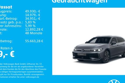 VW Passat Variant 1.505 km 49.930 &euro; Stuttgart-Feuerbach 70469