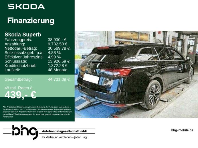 Skoda Superb 27.160 km 38.930 &euro; Tübingen 72072