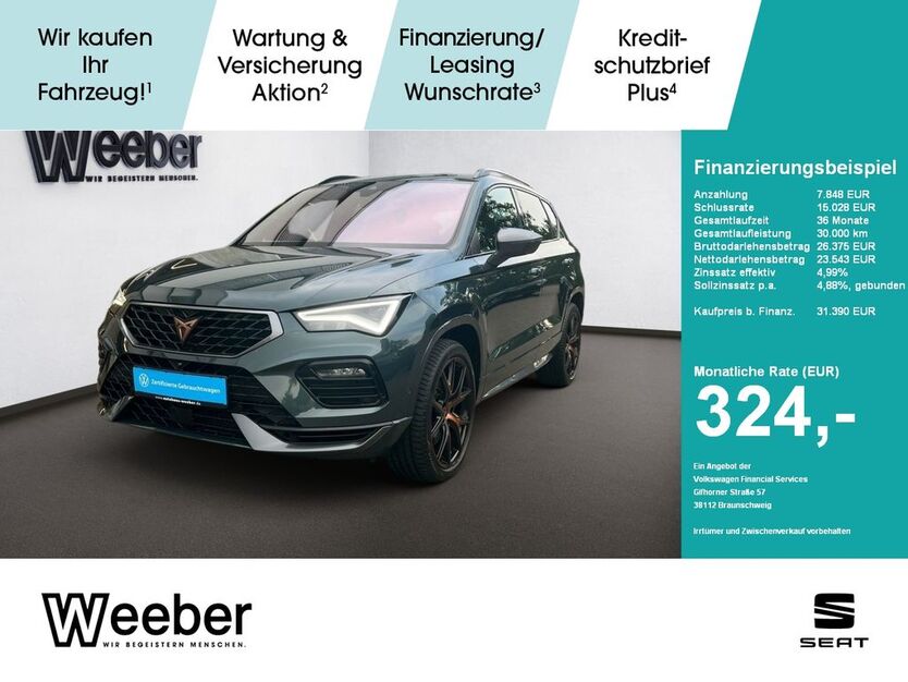 Cupra Ateca 56.983 km 31.390 € Herrenberg 71083