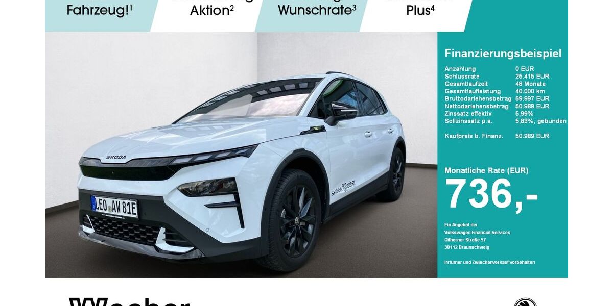 Skoda Elroq 1.999 km 50.989 &euro; Leonberg 71229