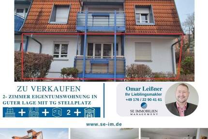 Wohnung Pforzheim Buckenberg - 2 Zimmer, 59 m&sup2;, 184.000&euro; | Angebot:25708097