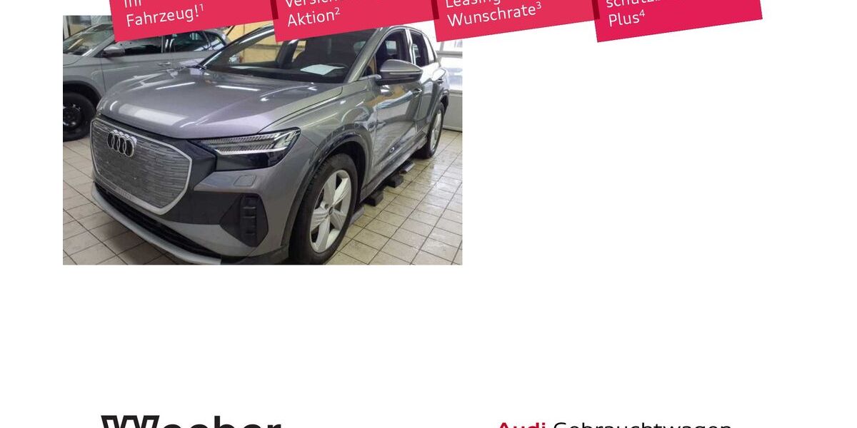 Audi Q4 e-tron 38.734 km 29.490 &euro; Weil der Stadt 71263