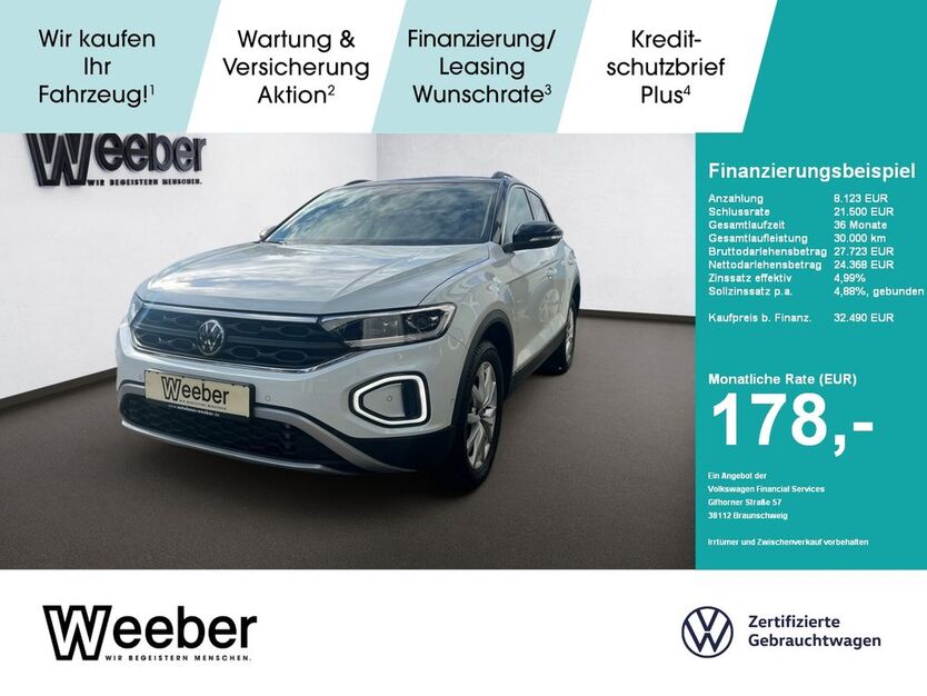 VW T-Roc 12.556 km 32.490 € Herrenberg 71083
