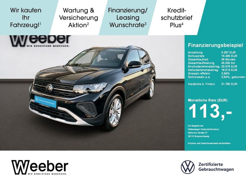 VW T-Cross 5.598 km 21.780 € Weil der Stadt 71263