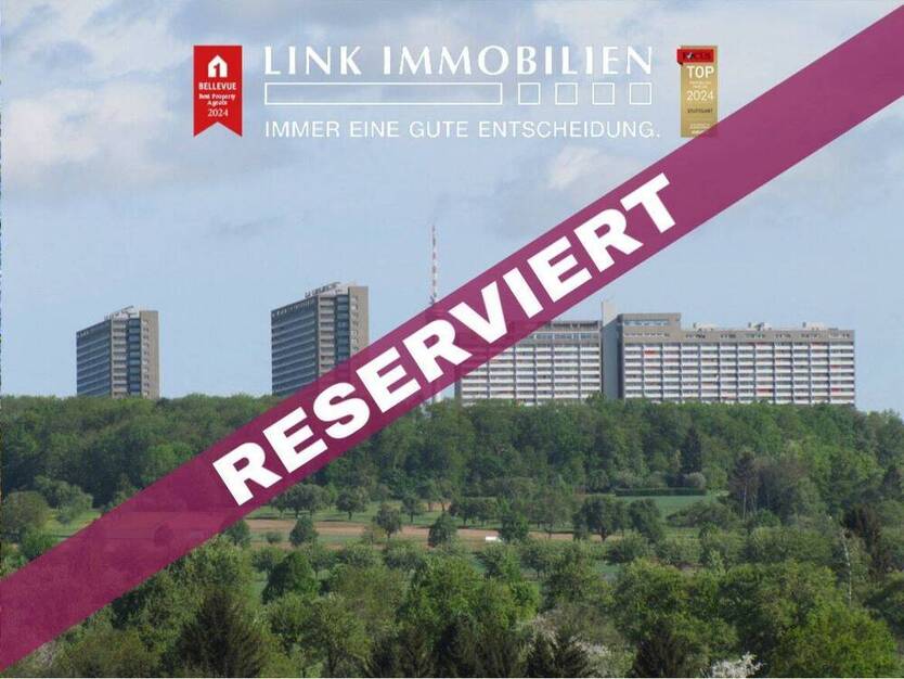 Reserviert! S-Asemwald: 1,5-Zimmer-Wohnung (15. OG) mit toller Aussicht!