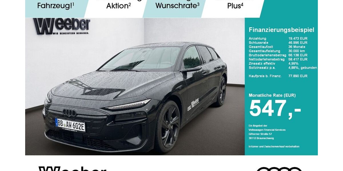 Audi A6 e-tron 9.990 km 76.490 &euro; Herrenberg 71083