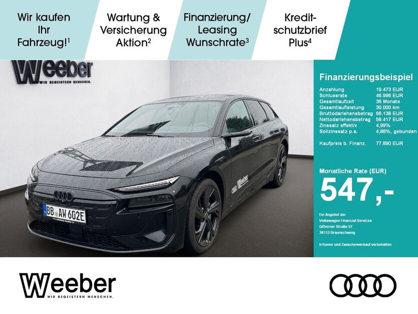 Audi A6 e-tron 9.990 km 77.490 € Herrenberg 71083