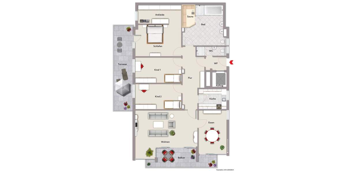 Etagenwohnung Leonberg - 5 Zimmer, 175 m&sup2;, 845.000&euro; | Angebot:25427687