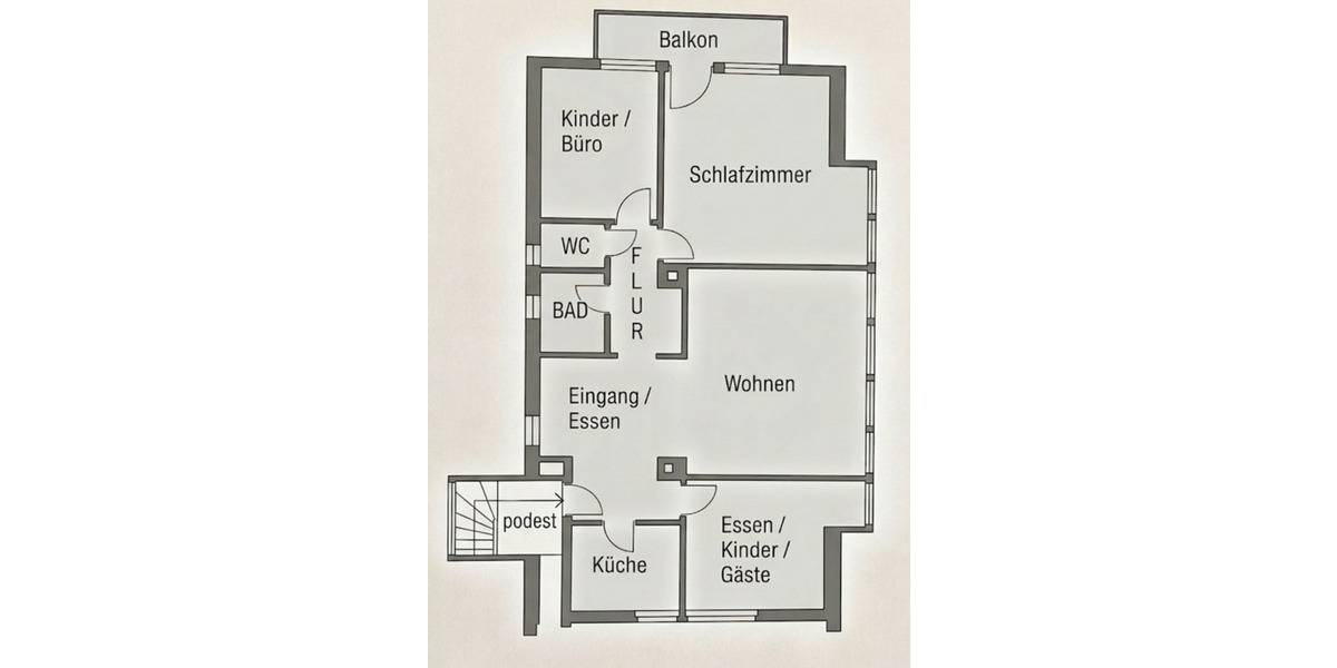 Dachgeschoßwohnung Esslingen am Neckar Brühl - 4.5 Zimmer, 105 m&sup2;, 359.000&euro; | Angebot:25905751