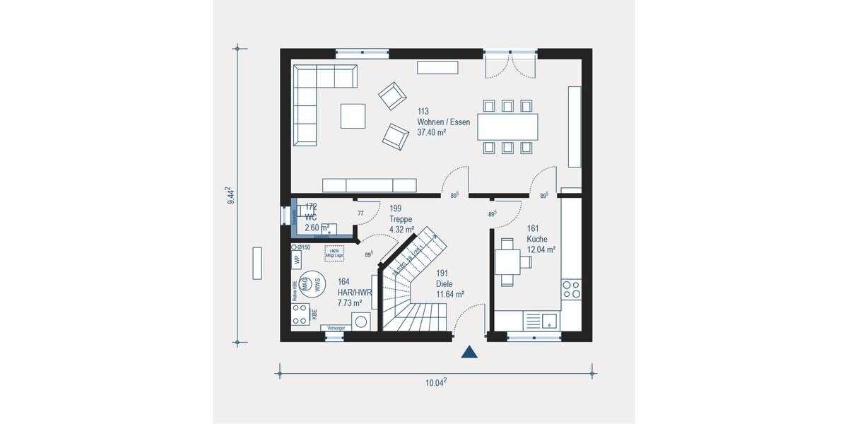 Individuell geplantes Einfamilienhaus in Friolzheim - Ihr Traumhaus mit flexibler Gestaltung - Einfamilienhaus Friolzheim | Angebot:27620053
