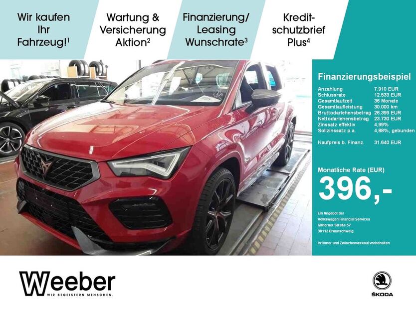 Cupra Ateca 40.570 km 30.789 € Leonberg 71229