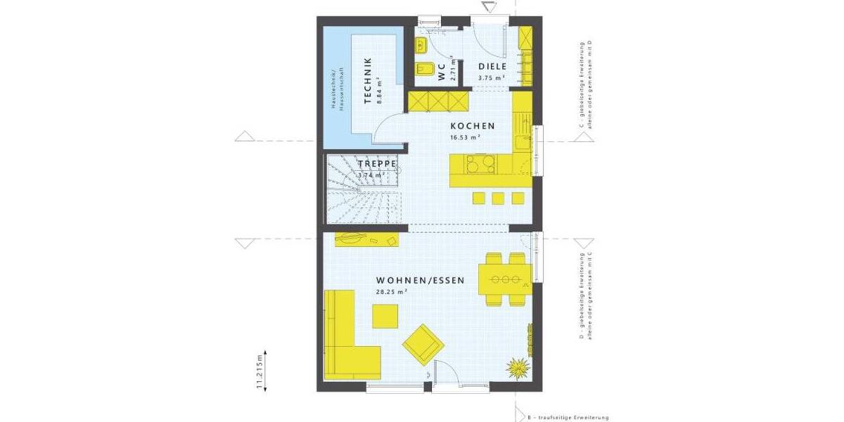 Doppelhaushälfte Niefern-Öschelbronn Öschelbronn - 5 Zimmer, 124 m&sup2;, 596.614&euro; | Angebot:26015217