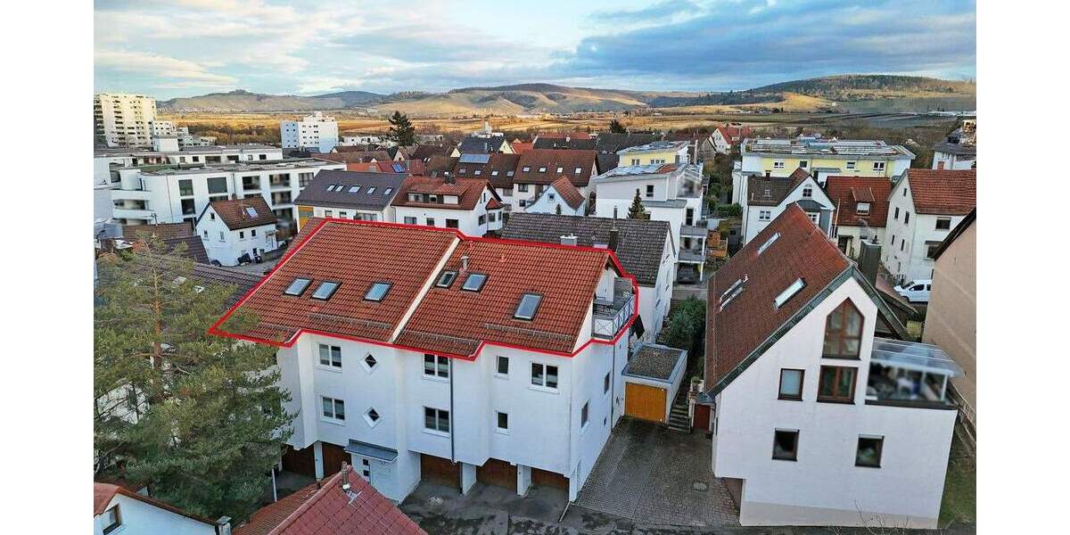 Etagenwohnung Kernen im Remstal Rommelshausen - 4 Zimmer, 82 m&sup2;, 335.000&euro; | Angebot:25674822