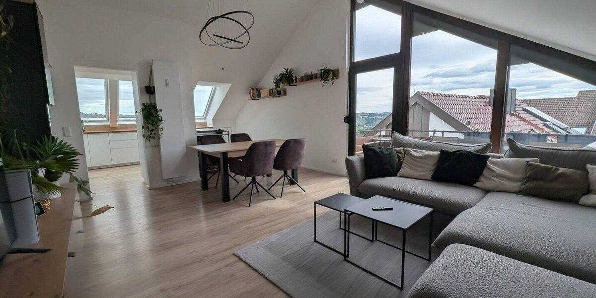 Etagenwohnung STUTTGART Sillenbuch - 3 Zimmer, 74 m&sup2;, 1.310&euro; | Angebot:26834107