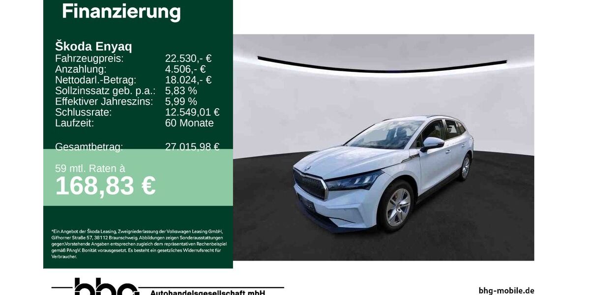 Skoda Enyaq 18.978 km 22.530 &euro; Tübingen 72072