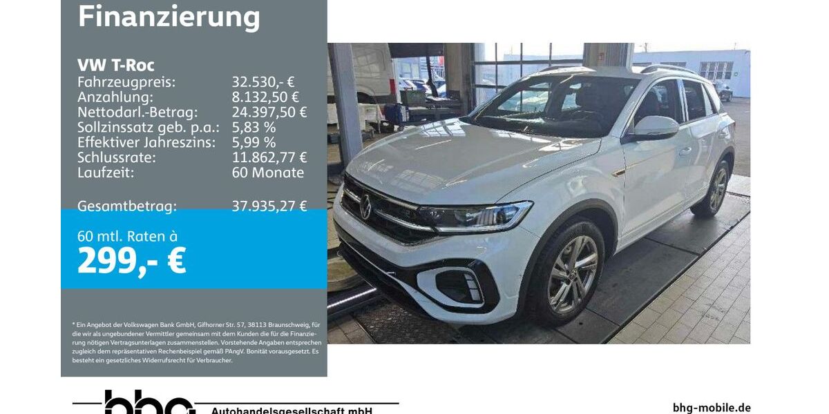 VW T-Roc 16.679 km 32.530 &euro; Reutlingen 72770