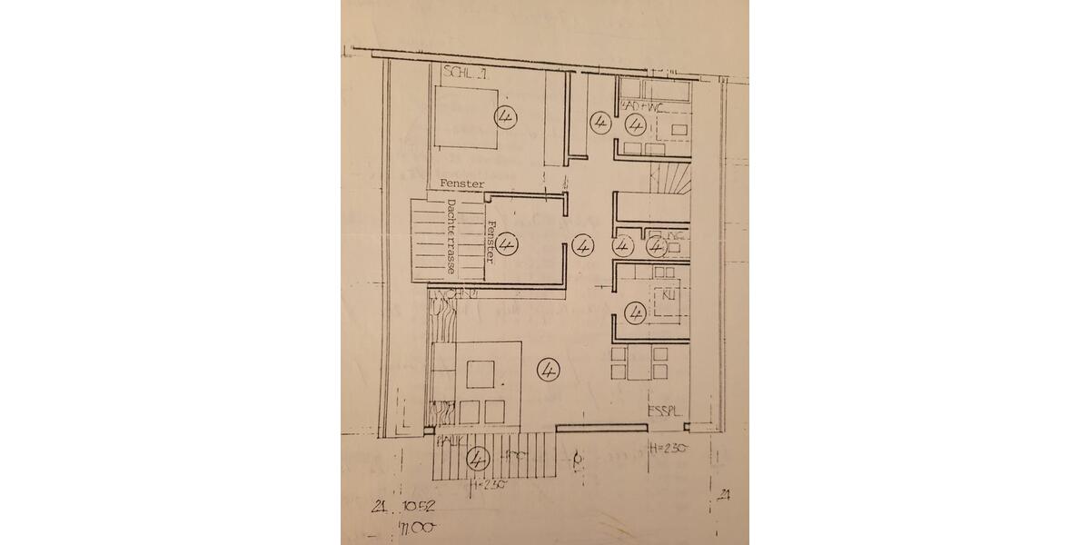 Dachgeschoßwohnung Stuttgart Sillenbuch - 3 Zimmer, 86 m&sup2;, 370.000&euro; | Angebot:24278521