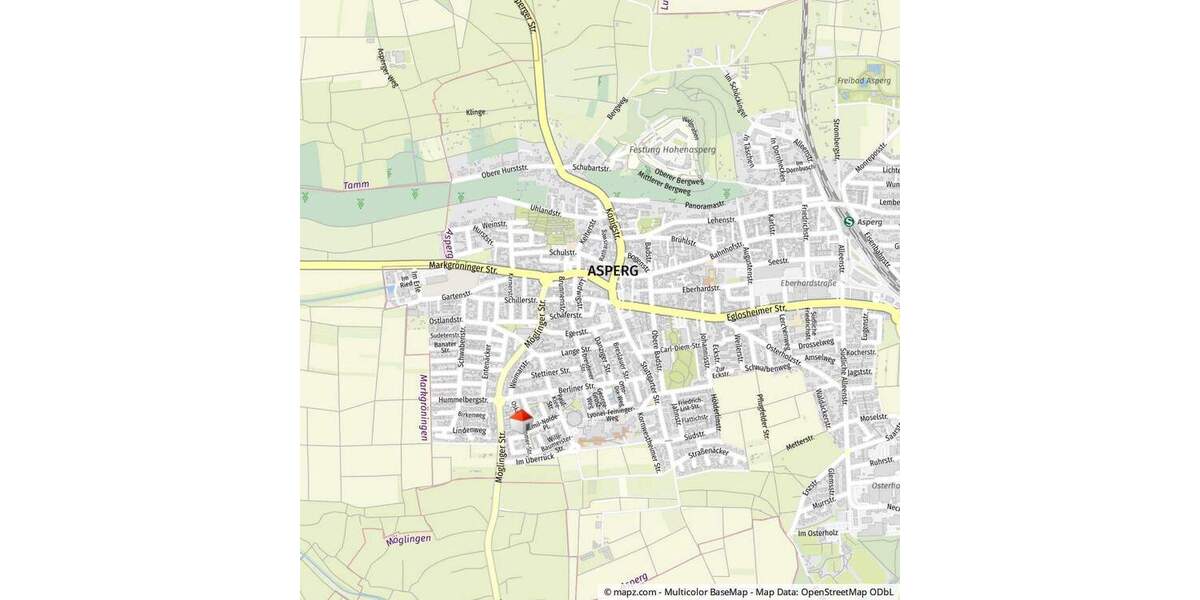 Etagenwohnung Asperg - 2 Zimmer, 51 m&sup2;, 227.500&euro; | Angebot:24763535