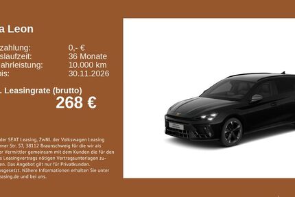 Cupra Leon 17.555 km 29.930 &euro; Stuttgart-Feuerbach 70469
