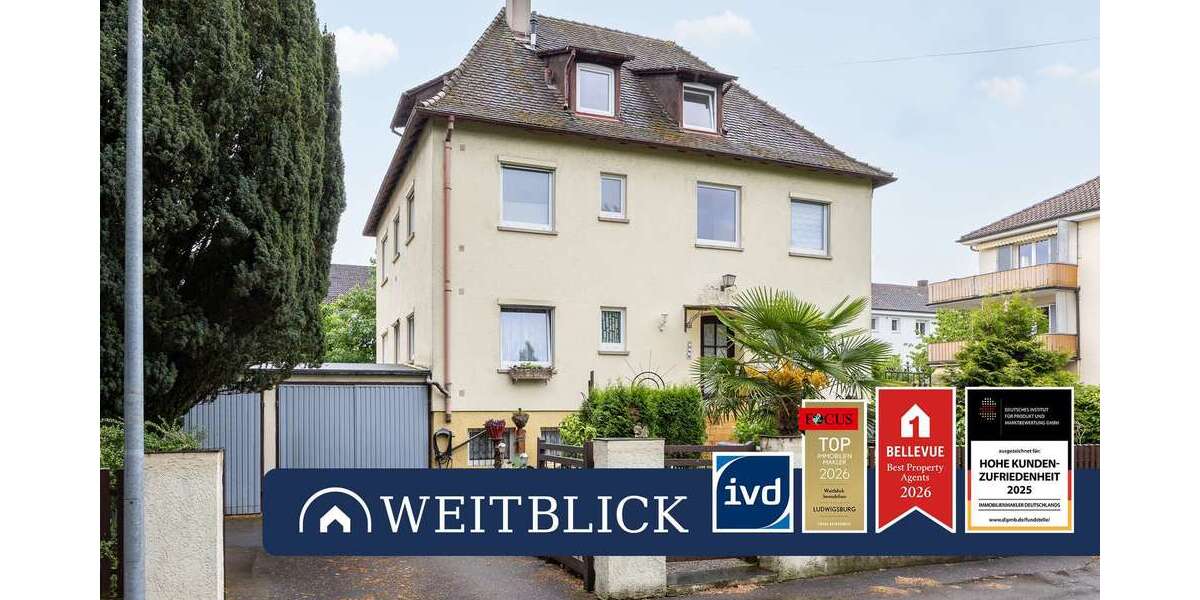 Einfamilienhaus Ludwigsburg Oßweil - 10 Zimmer, 215 m&sup2;, 649.000&euro; | Angebot:26591804