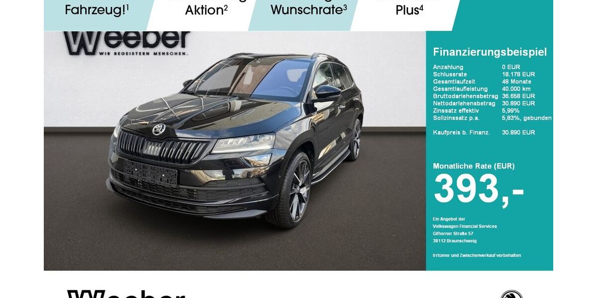 Skoda Karoq 51.513 km 29.450 &euro; Weil der Stadt 71263