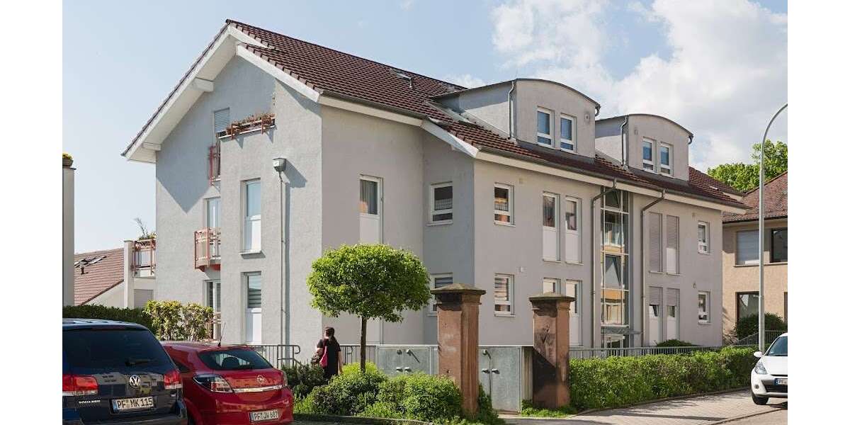 Etagenwohnung Pforzheim Dillweißenstein - 2 Zimmer, 64 m&sup2;, 627&euro; | Angebot:24902224