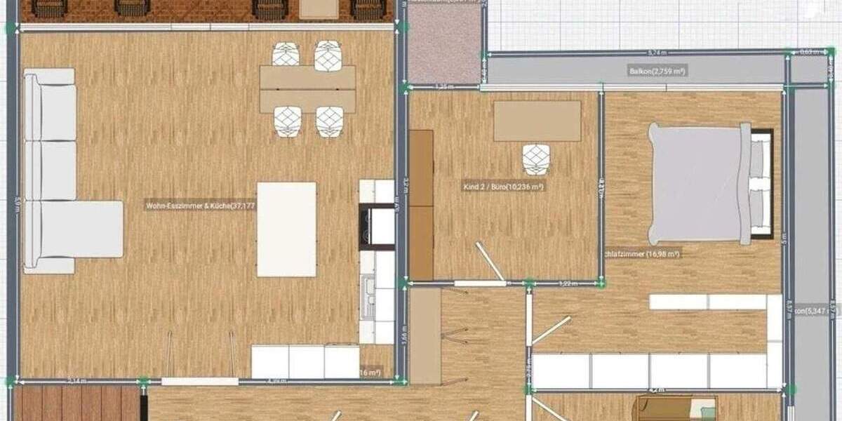 Top modernisierte 4 Zimmer Wohnung am Stadtrand mit super Aussicht, provisionsfrei 4 zimmer