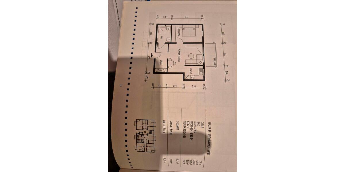 Terrassenwohnung Kernen im Remstal - 2 Zimmer, 58 m&sup2;, 230.000&euro; | Angebot:24523923