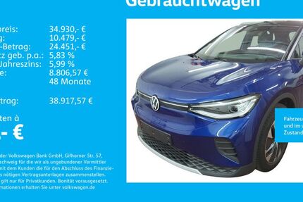 VW ID.4 5.272 km 34.430 € Stuttgart-Feuerbach 70469