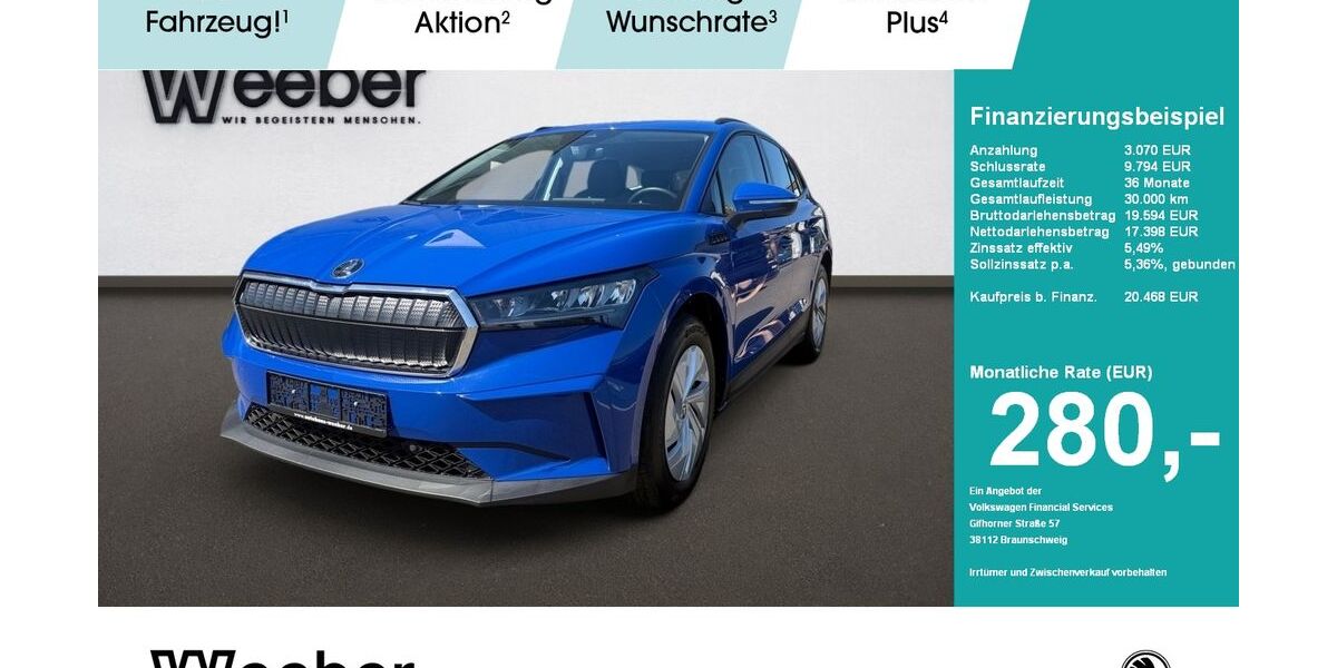 Skoda Enyaq 63.268 km 19.839 &euro; Weil der Stadt 71263