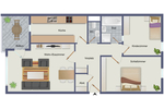 Einziehen & Wohlfühlen – 3,5-Zimmer-Dachgeschosswohnung mit Balkon und Garage - Dachgeschoßwohnung Altbach | Angebot:27581532