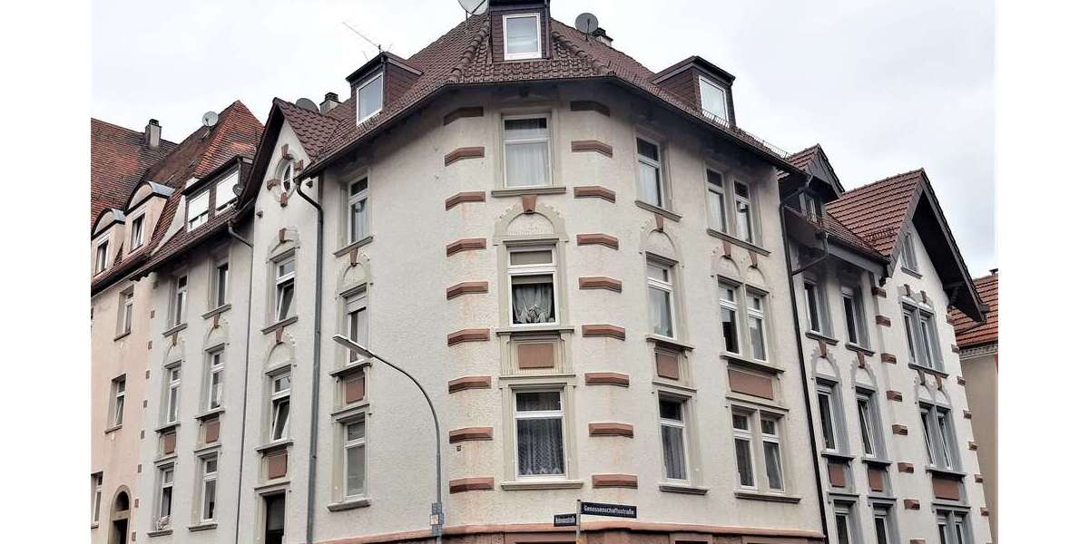 Etagenwohnung Pforzheim Dillweißenstein - 2 Zimmer, 50 m&sup2;, 481&euro; | Angebot:25979760