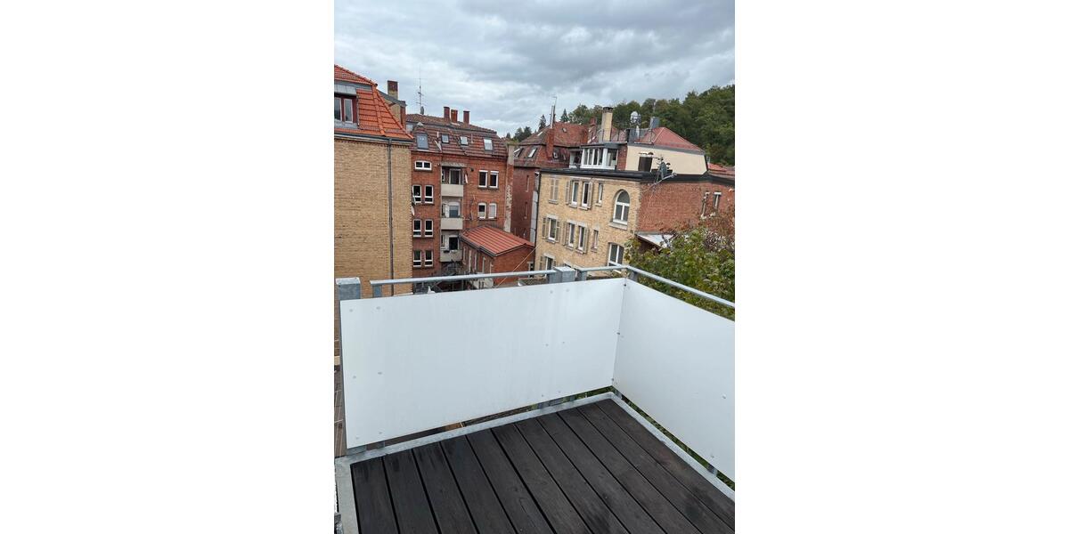 Dachgeschoßwohnung Stuttgart Stuttgart-Süd - 1.5 Zimmer, 45 m&sup2;, 1.200&euro; | Angebot:27625072
