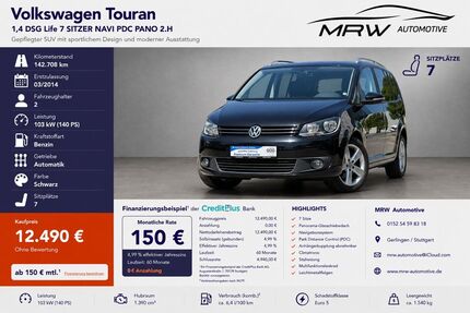 VW Touran 142.708 km 12.490 &euro; Gerlingen 70839